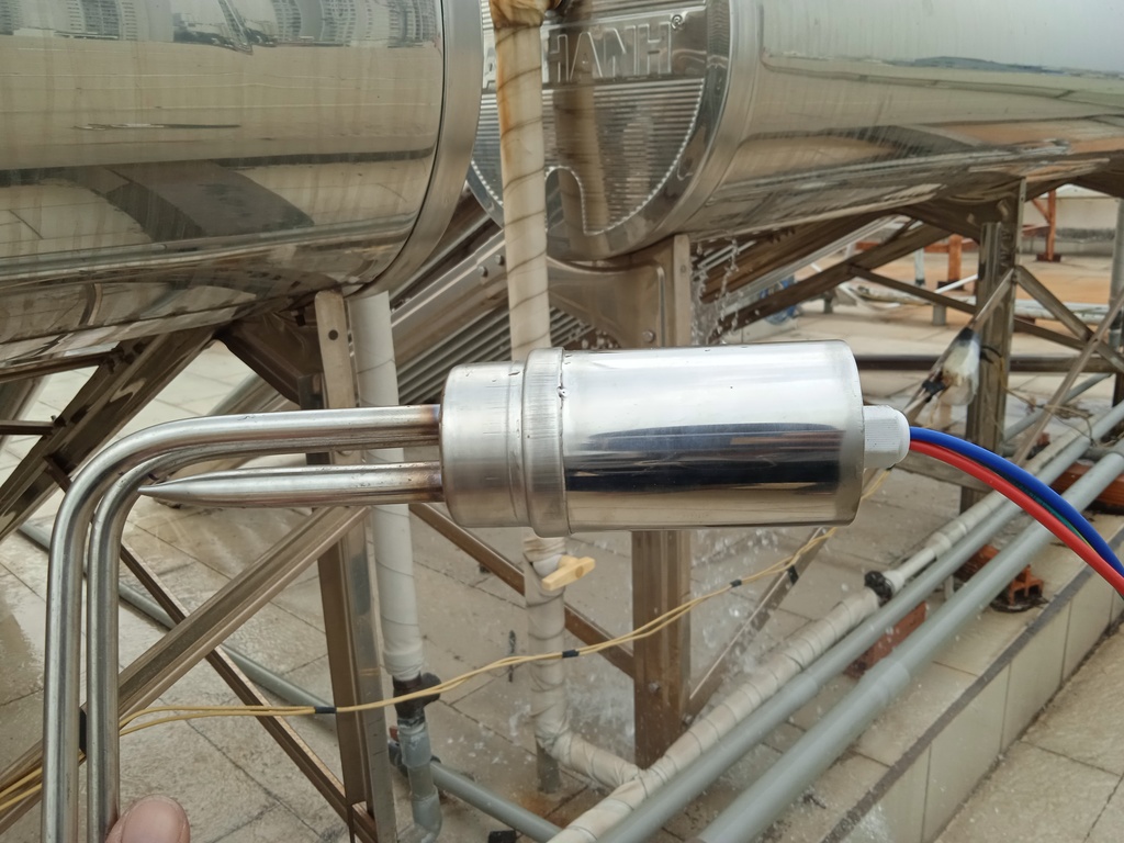 Điện trở máy nước nóng thiết bị hỗ trợ nhiệt ∅47 gắn ở những vị trí xả đáy