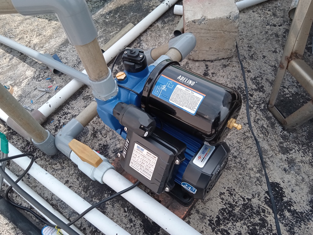 Máy bơm tăng áp adelino APS37-B bảo hành 24 tháng