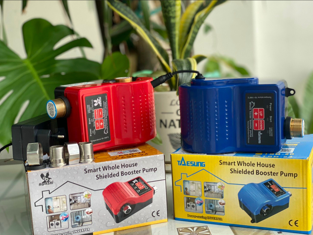 lap-dat-may-bom-mini-tang-ap-cho-may-giat-voi-rua-chen