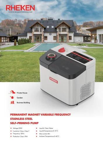 Bơm tăng áp biến tần Rheken W400